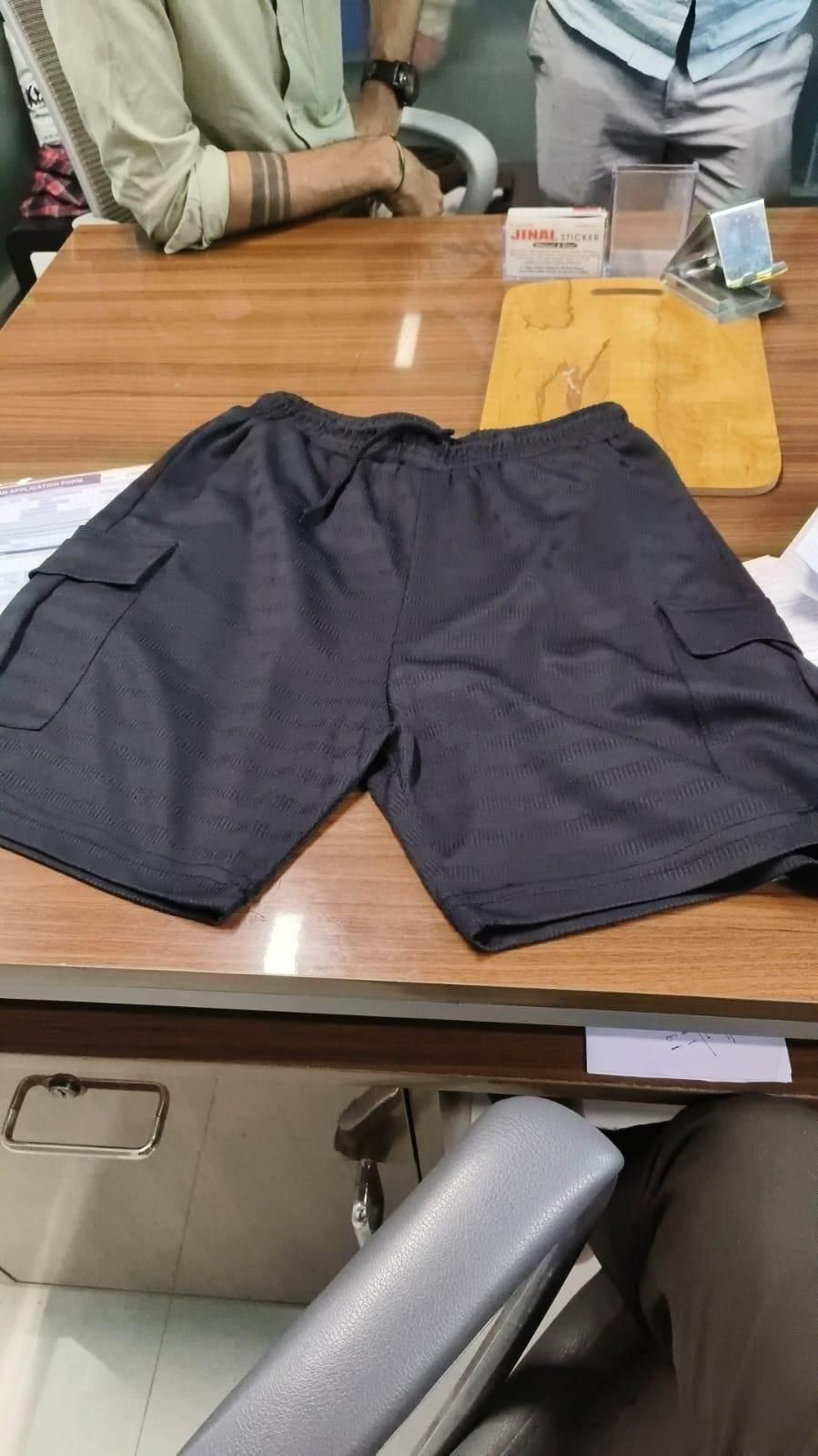 Men's Cotton Casual Cargo Shorts Pack of 3 - Tshirt - HUB